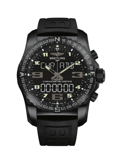 breitling cockpit b50 black titanium - volcano black|VB501022/BD41.